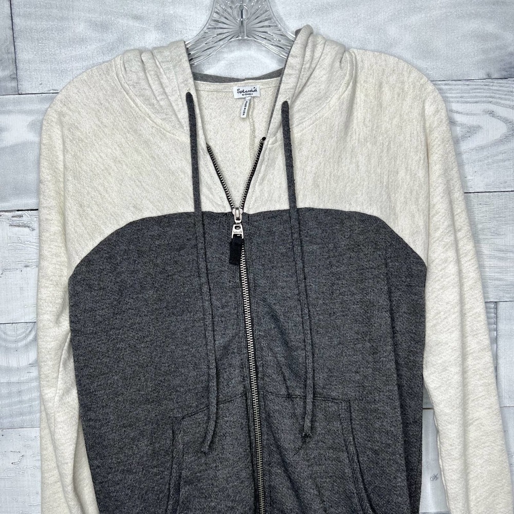 🍉 Splendid Colorblock Full Zip Hoodie - Picture 2 of 4
